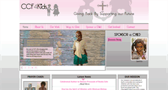 Desktop Screenshot of ccf4kids.com